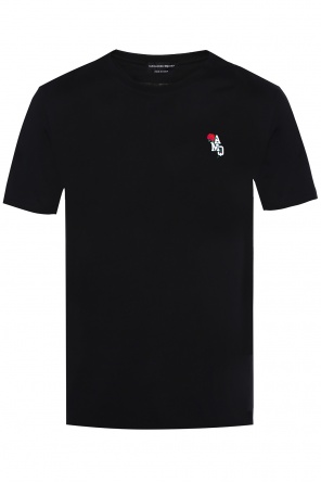 Logo-embroidered t-shirt, zdjęcie 1 Logo-embroidered t-shirt od Alexander McQueen